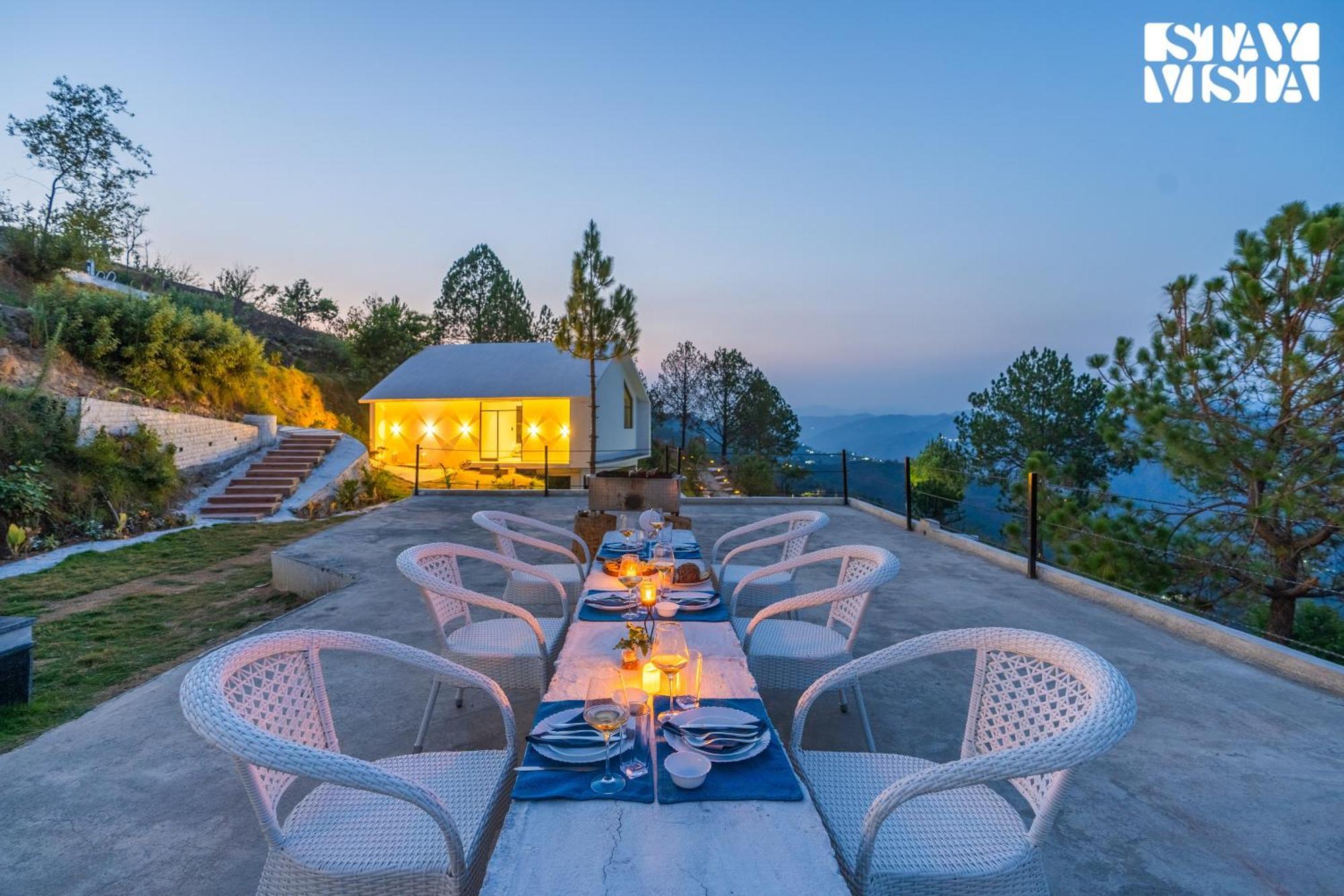 Stayvista At Luna Nova With Outdoor Pool - 拉尼凯特 外观 照片